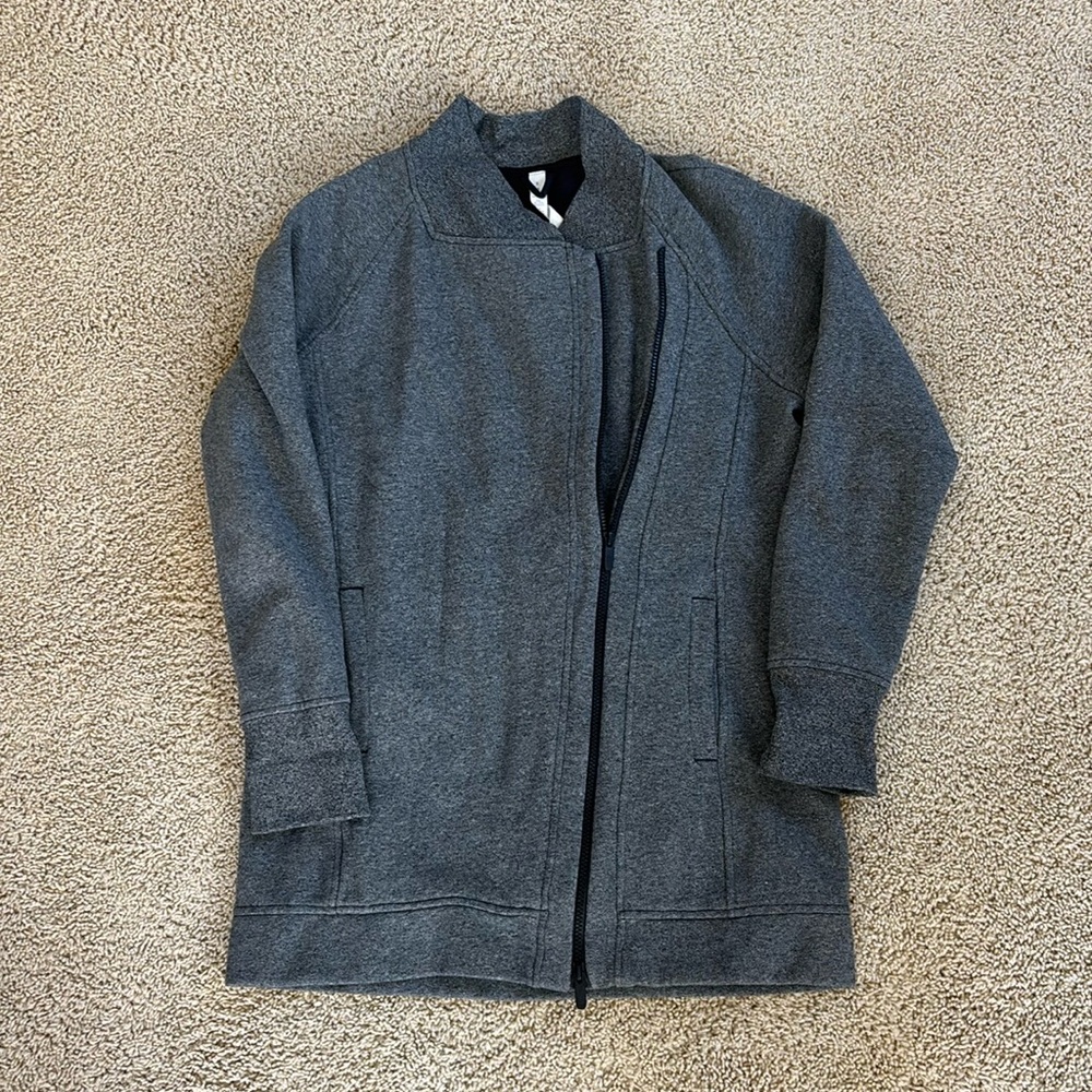 Lululemon grey zip up sweater